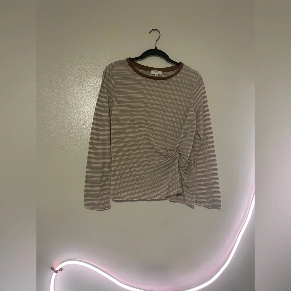 Umgee Long Sleeve Sheer Top